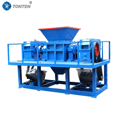 स्क्रैप धातु डबल शाफ्ट Shredder रबर टायर प्लास्टिक Shredder मशीन