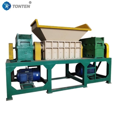 स्क्रैप धातु डबल शाफ्ट Shredder रबर टायर प्लास्टिक Shredder मशीन
