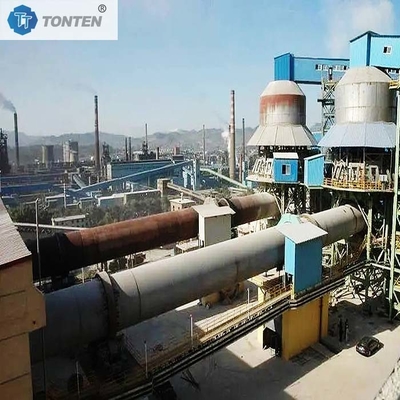 रोस्टिंग स्टील प्लांट चूना रोटरी ओवन बाक्साइट रोटरी ओवन धातु विज्ञान