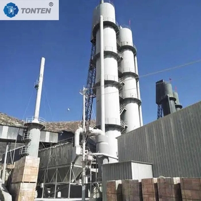 अनुकूलित सीमेंट चूना ऊर्ध्वाधर शाफ्ट kiln सक्रिय चूना kiln उत्पादन लाइन