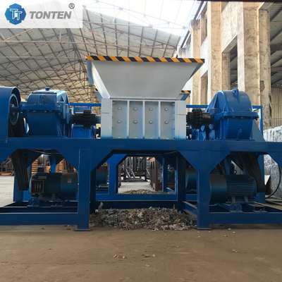 प्लास्टिक सेम फर्नीचर सोफा Shredder Shredding मशीन डबल शाफ्ट Shredder