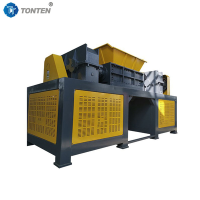 सर्किट बोर्ड लकड़ी के डिब्बे टुकड़े टुकड़े करना डबल शाफ्ट Shredder मशीन