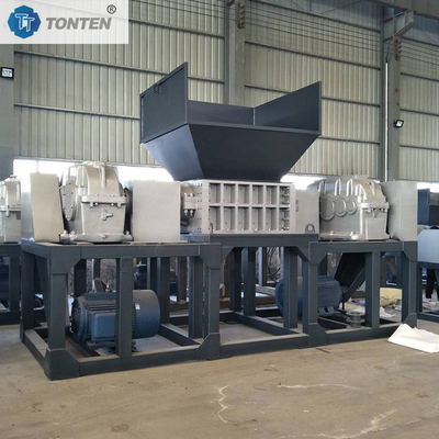प्लास्टिक सेम फर्नीचर सोफा Shredder Shredding मशीन डबल शाफ्ट Shredder
