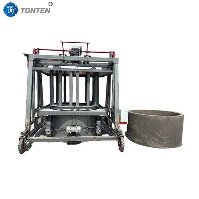 High Production Supply Concrete Precast Manhole Well Ring Machine