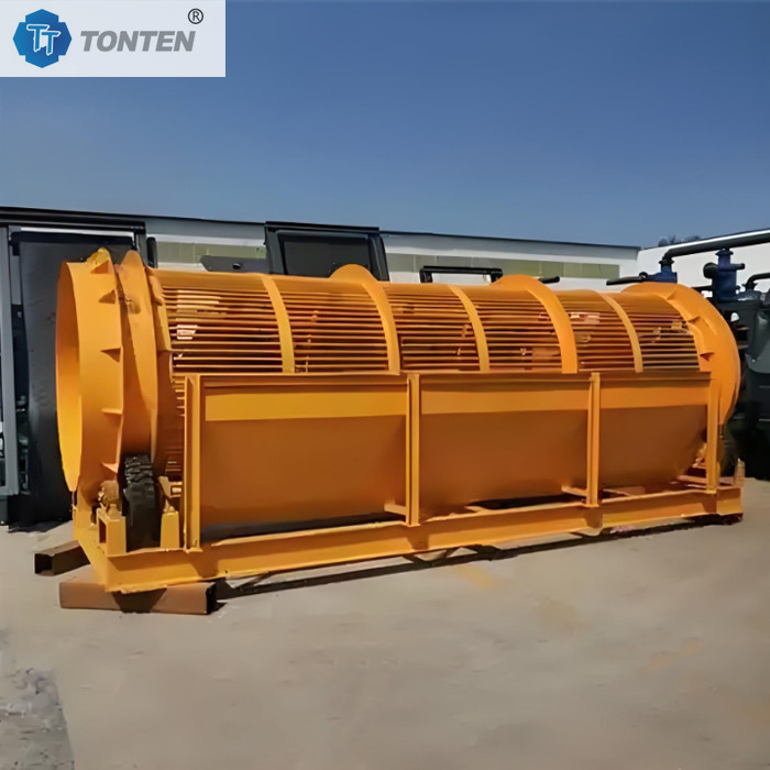 Concrete Gravel Drum Screen Shaftless Mining Drum Screen Machine