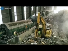 घरेलू अपशिष्ट छँटाई संयंत्र