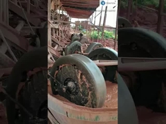 गीला लौह अयस्क डबल व्हील गोल्ड ग्राइंडिंग मशीन बैराइट क्वार्ट्ज ग्राइंडिंग मशीन